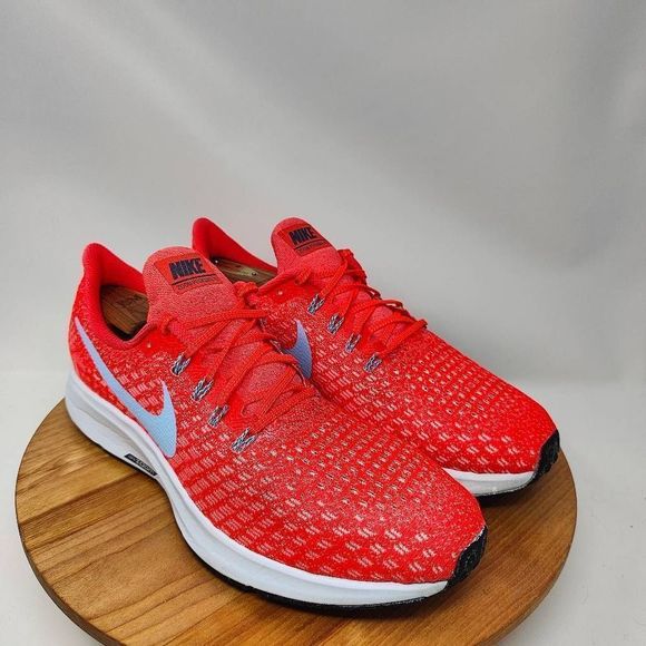 Nike Red and Light Blue Athletic Shoes - Picture 10 of 12